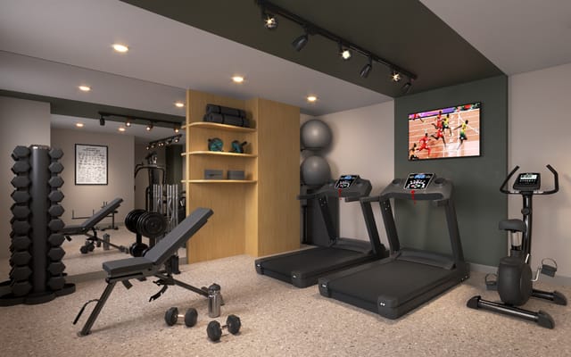 Gimnasio del condominio del Nova Norte — Raízes, en Irajá
