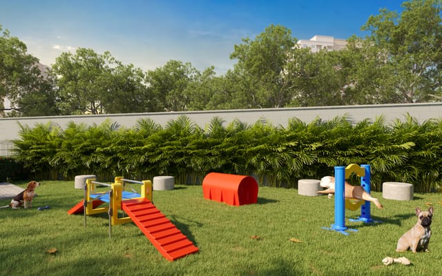Pet place con circuito de agility del Nova Norte — Raízes, en Irajá