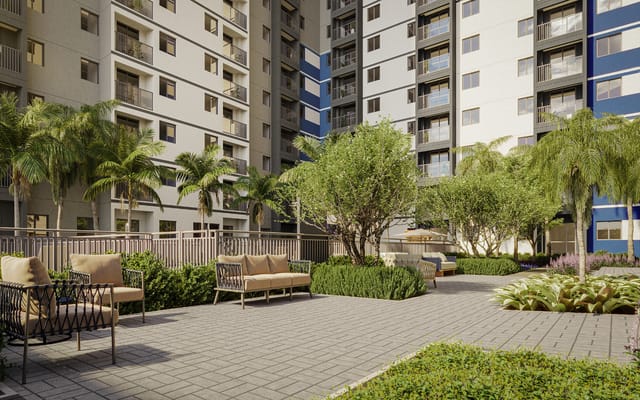 Perspectiva ilustrativa 15 do Porto Maravilha Residencial, no Porto Maravilha