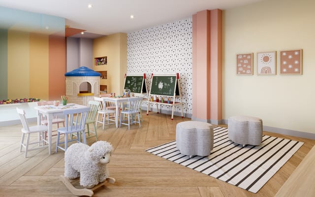 Perspectiva ilustrativa 4 do Residencial Cartola II, em São Cristóvão