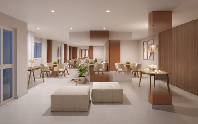 Perspectiva ilustrativa 5 do Residencial Cartola II, em São Cristóvão