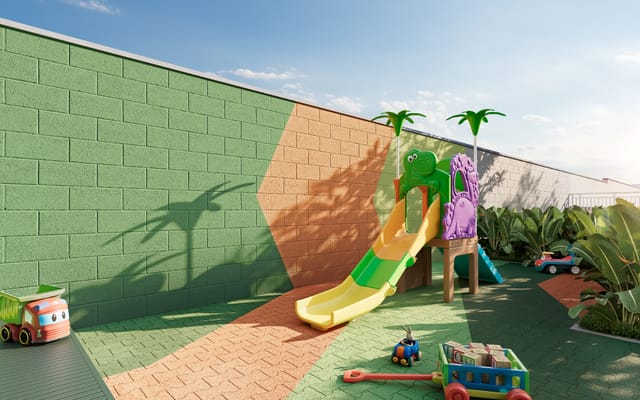 Perspectiva ilustrativa 9 do Residencial Cartola II, em São Cristóvão