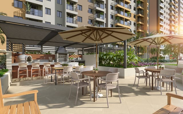 Perspectiva ilustrativa 3 do Residencial Pixinguinha — Carinhoso, no Santo Cristo